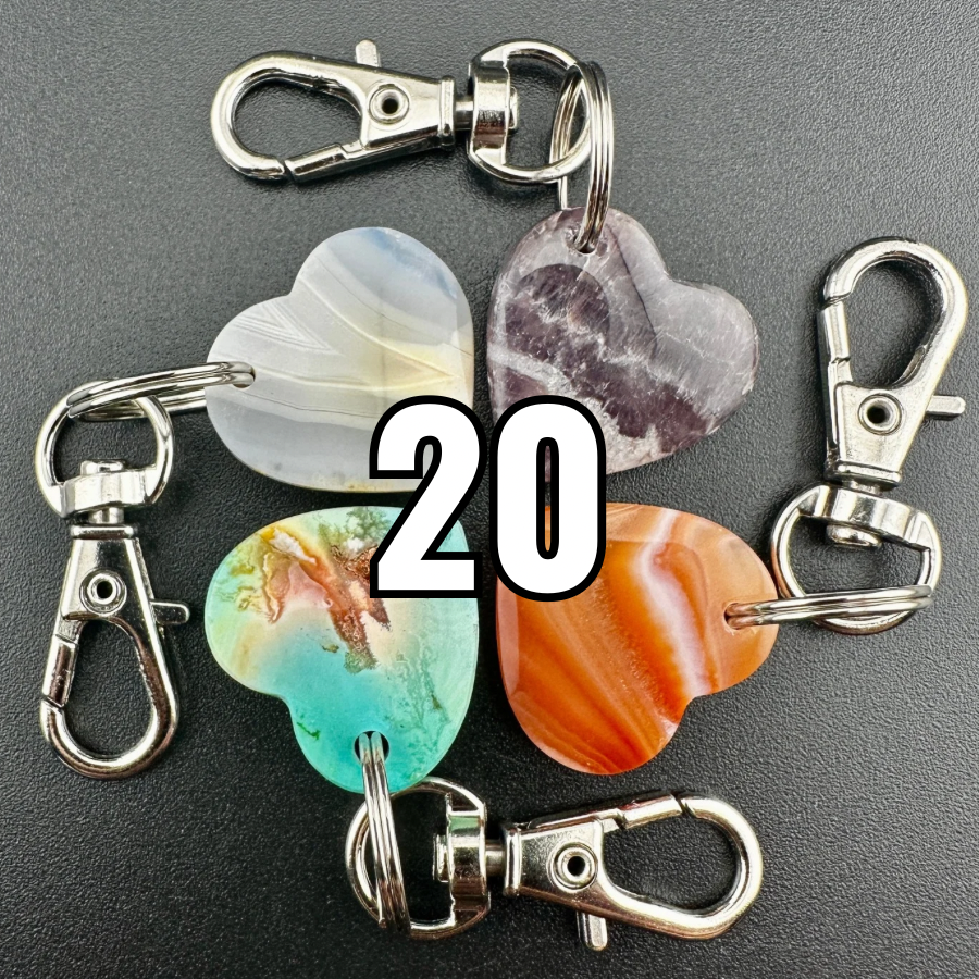 A FUN MIX OF KEYCHAINS