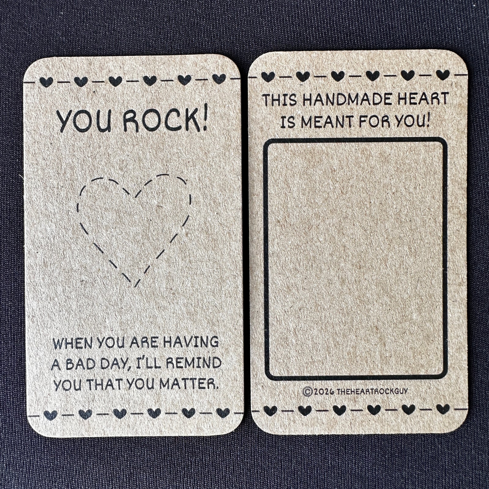 YOU ROCK! Affirmation Card + Adhesive Dot