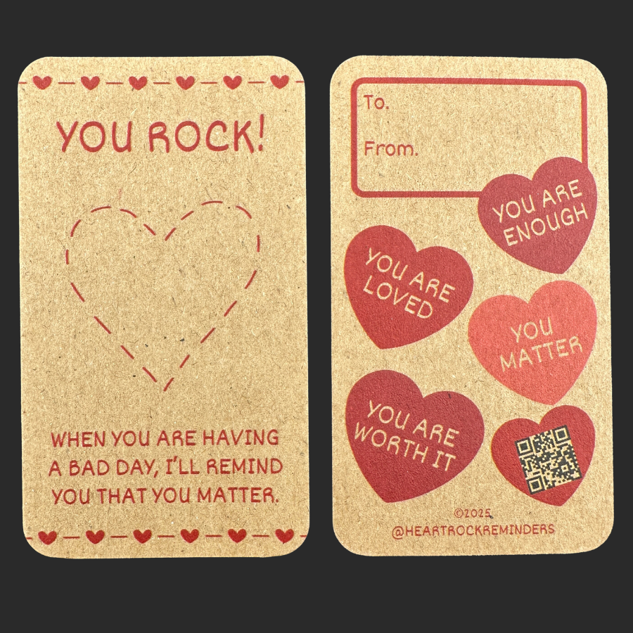Valentine's Day Heart Rock Kit (30 count)