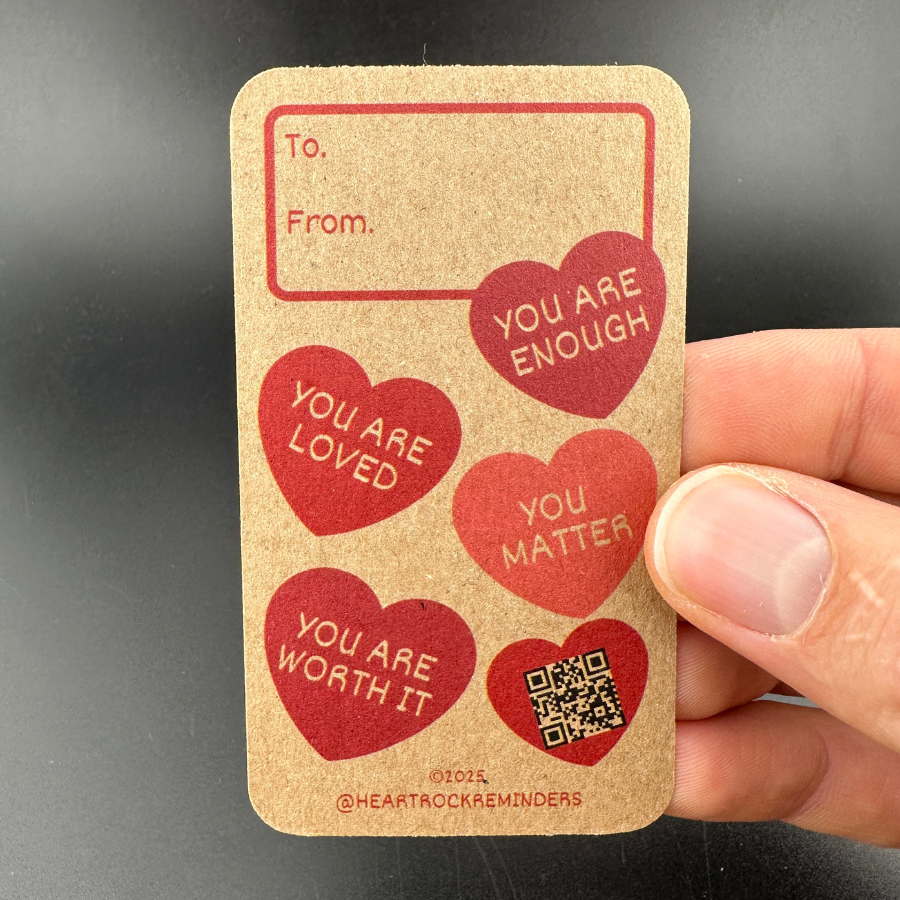 Valentine's Day Heart Rock Kit (30 count)