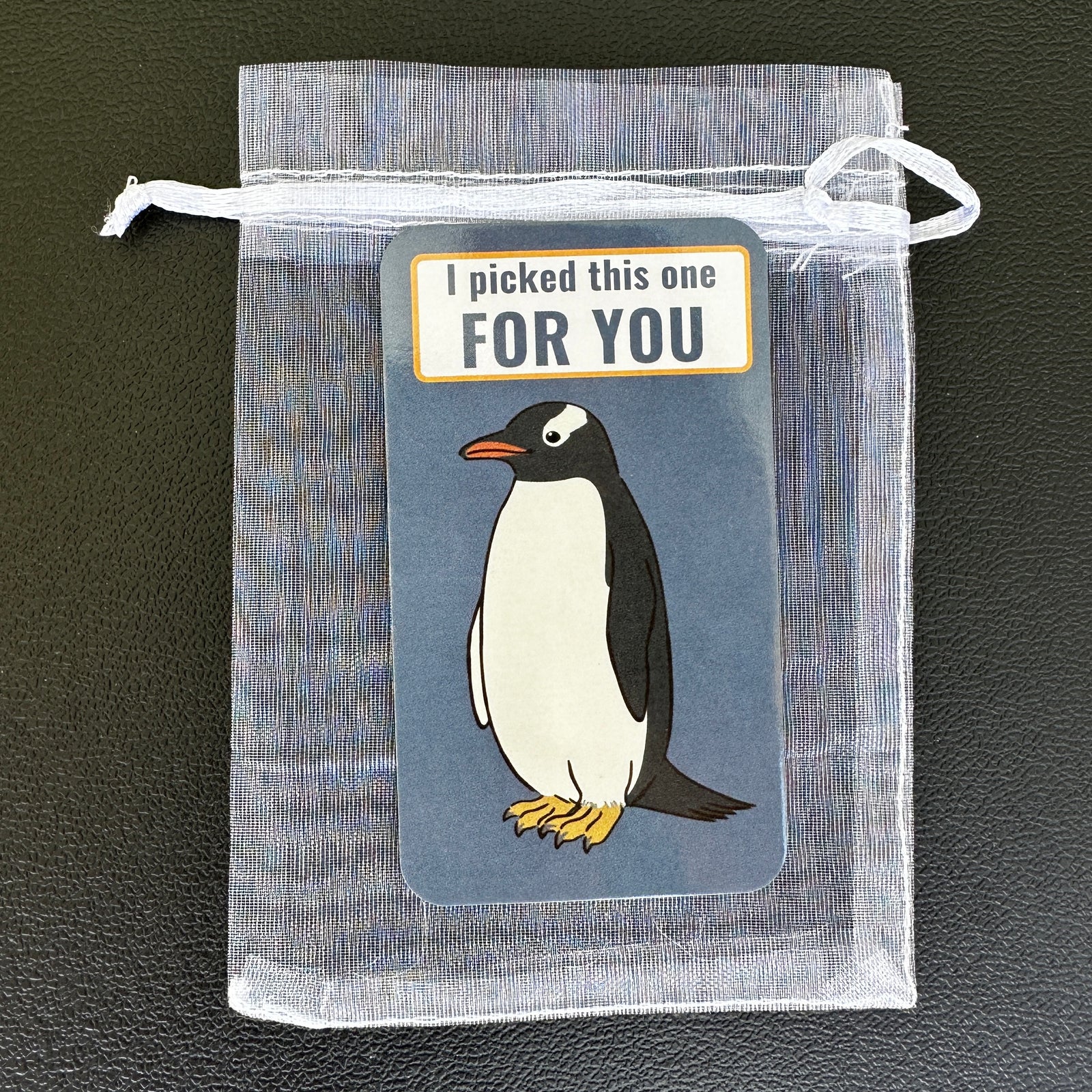 Penguins Card + Adhesive Dot