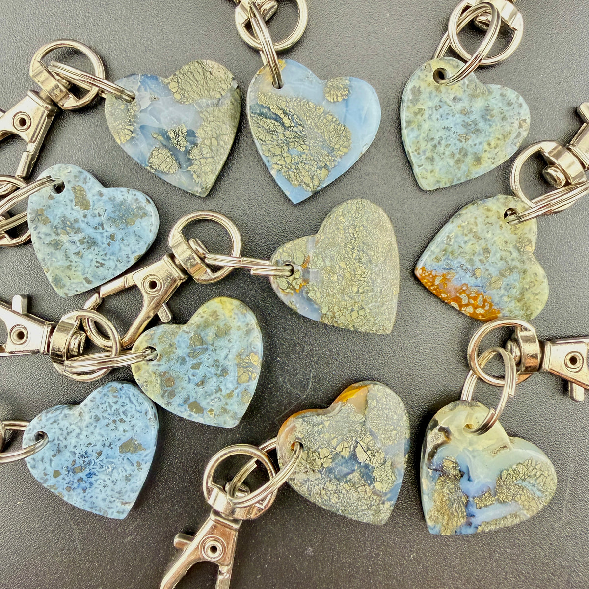 Marcasite (Fool’s Gold) Keychain