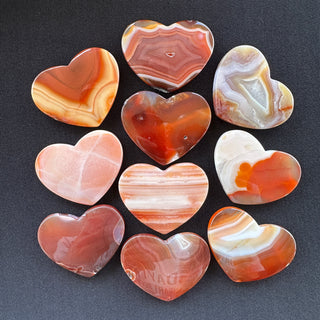 10 Hearts / Carnelian