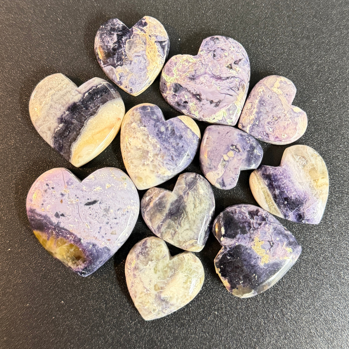 10 SMALL TIFFANY STONE