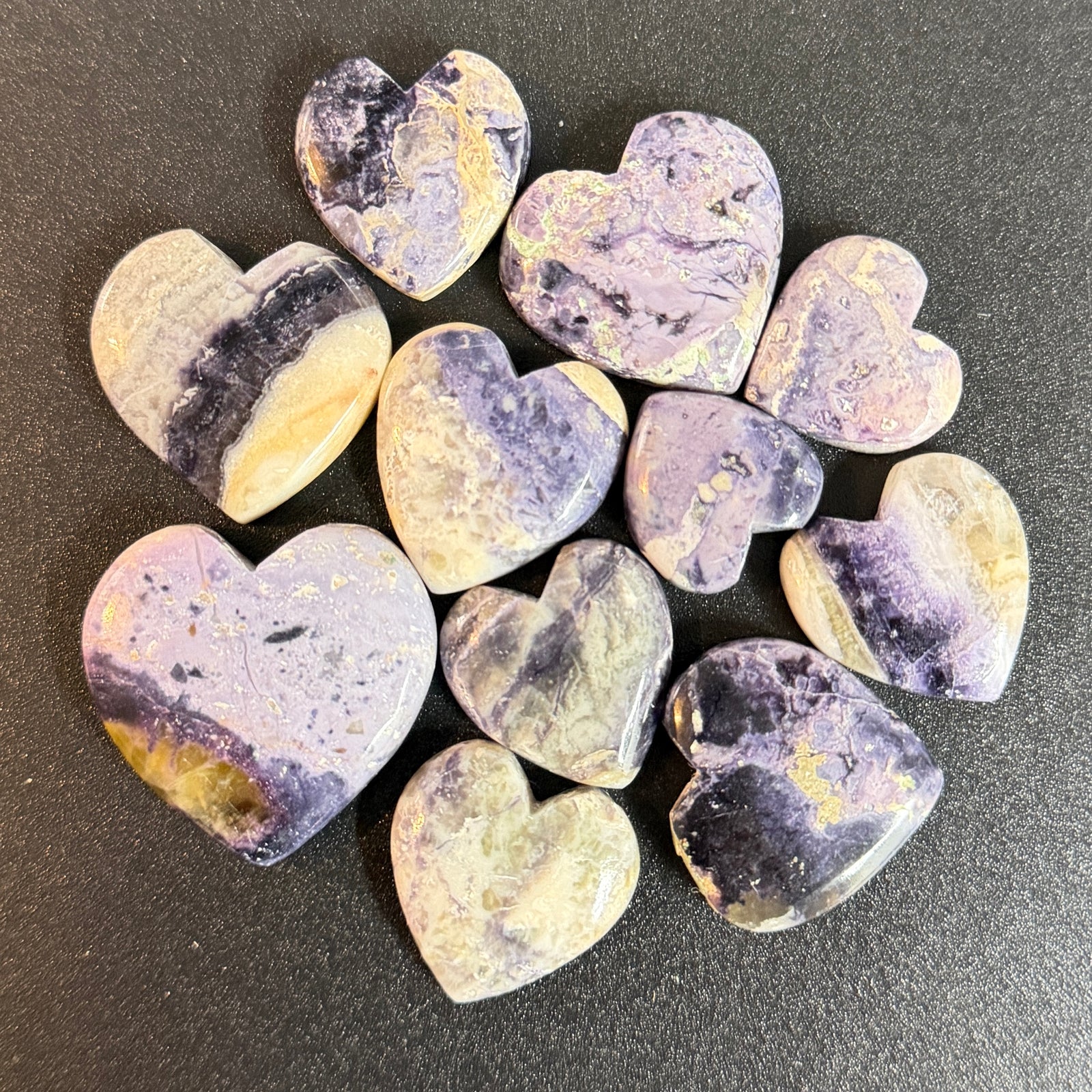 10 SMALL TIFFANY STONE