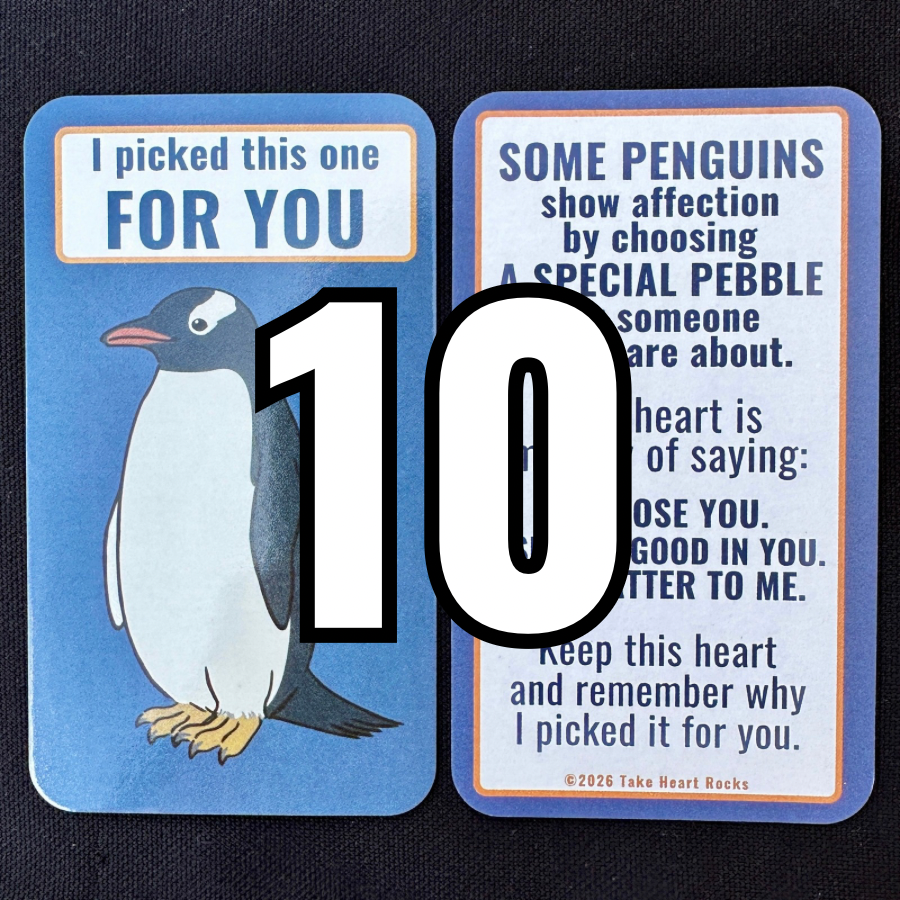 Penguins Card + Adhesive Dot