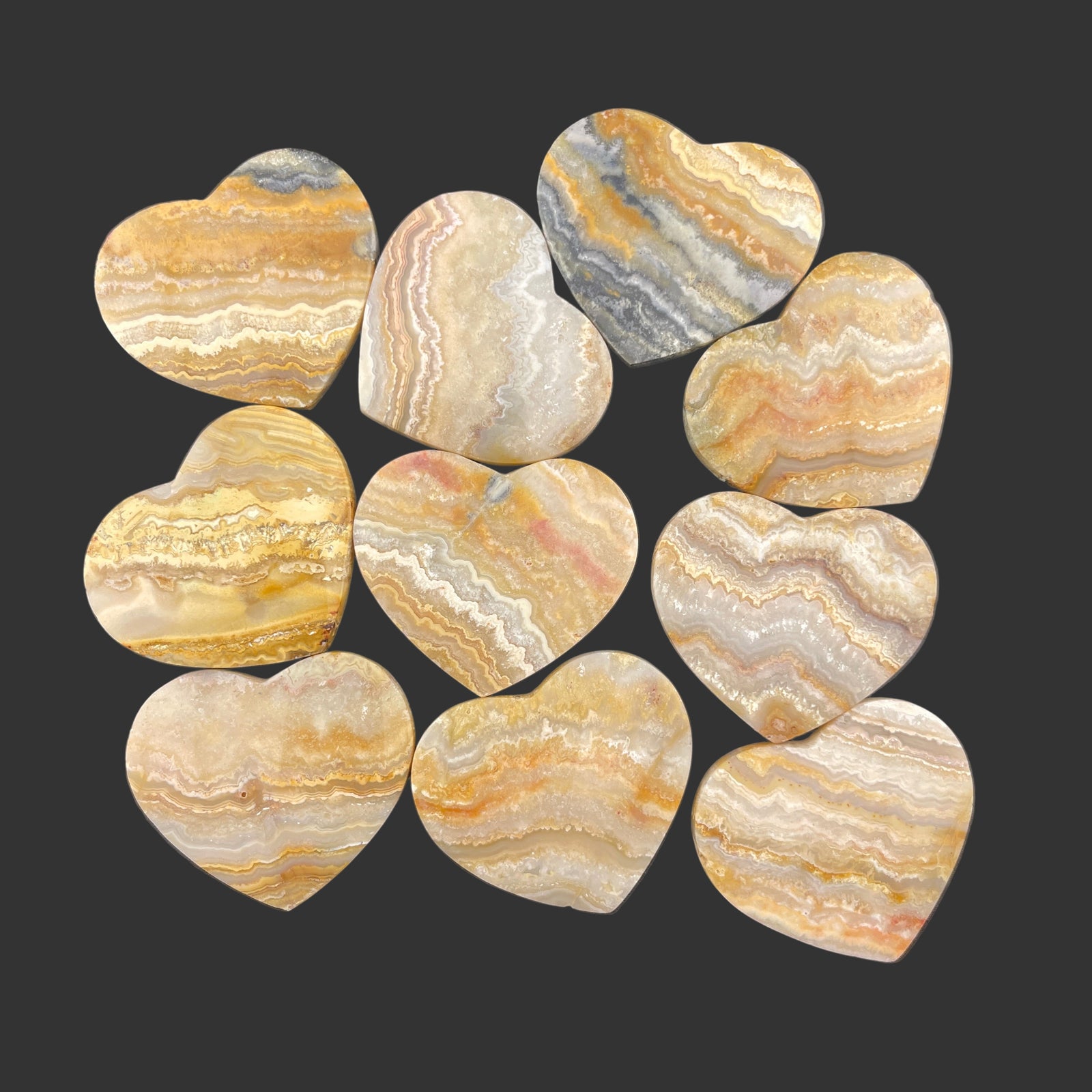Yellow Banded Calcite