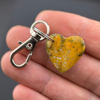 Heart Rock Keychains