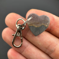 Heart Rock Keychains