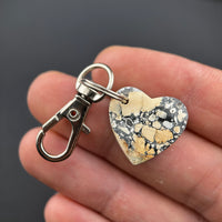 Heart Rock Keychains