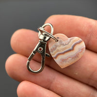 Heart Rock Keychains
