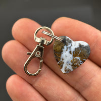 Heart Rock Keychains