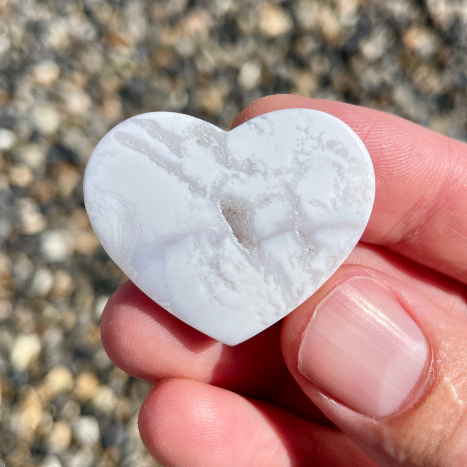White Lace Agate