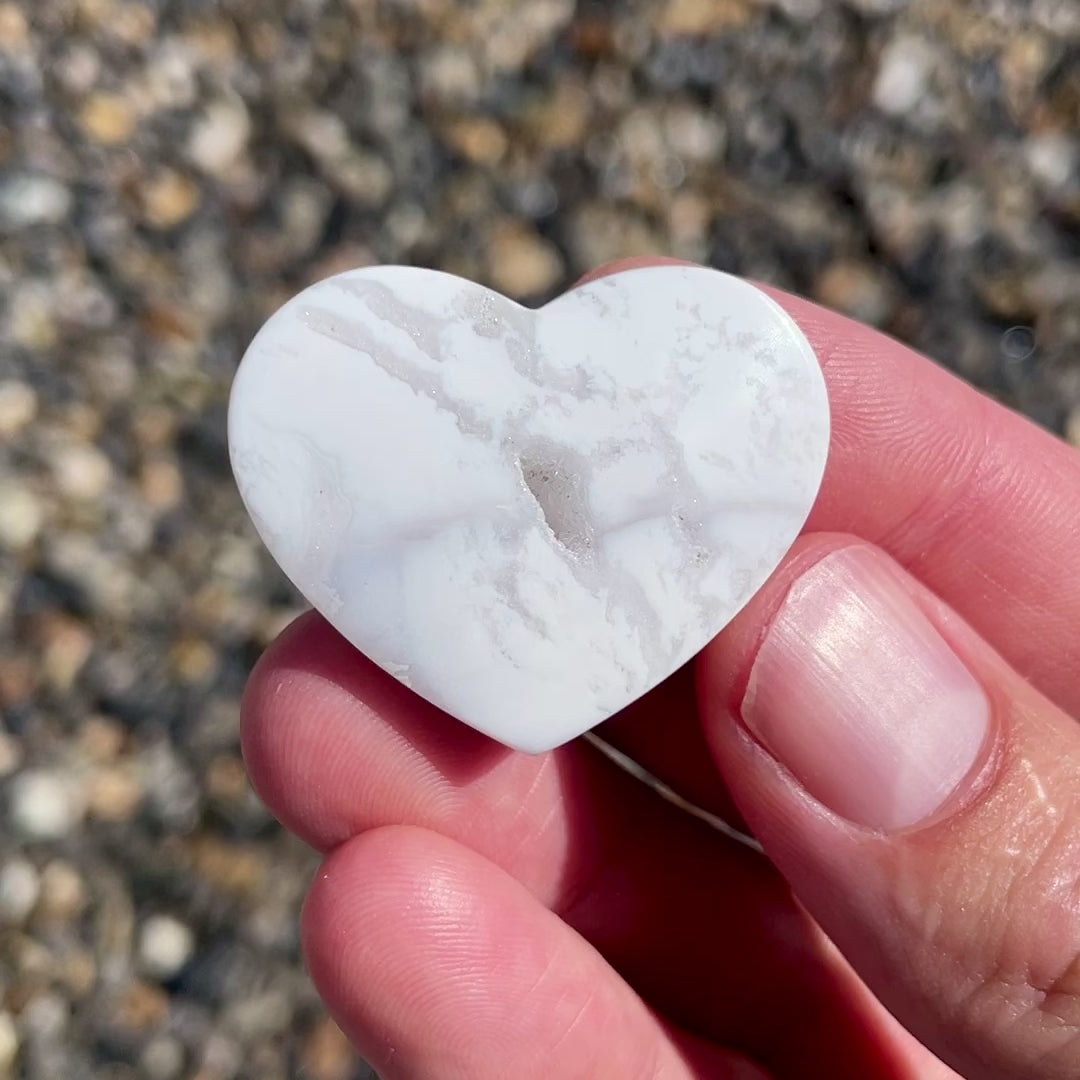 White Lace Agate
